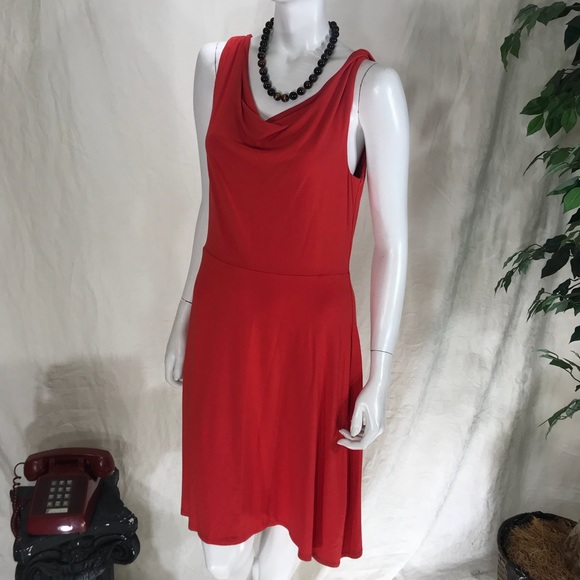 Ann Taylor Dresses & Skirts - Red Sleeveless Ann Taylor Dress